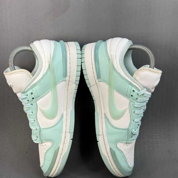 Nike  Dunk Low Twist 'Jade Ice' sneaker shoes womens size 6.5 - Picture 5 of 8